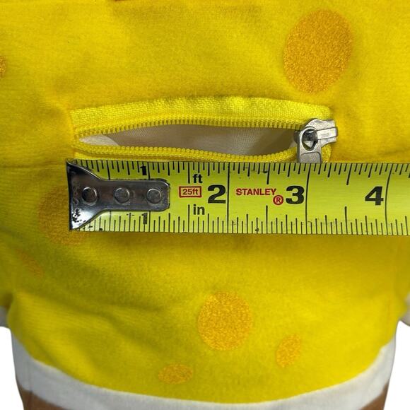 VTG 2003 SpongeBob SquarePants Stuffed Plush Bag Backpack 10" Nickelodeon Y2K - Picture 15 of 16